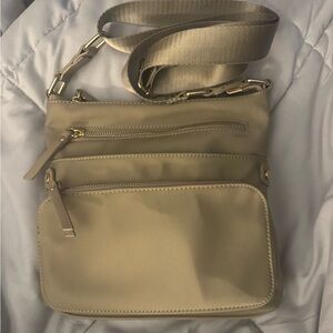 Miztique Beige Crossbody Bag